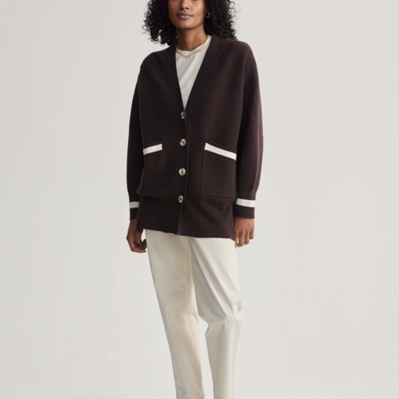Varley Ravi Relaxed Longline Cardigan - Picture 5 of 5